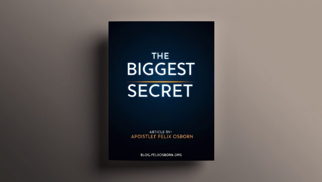 THE BIGGEST SECRET