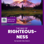 THE WAY OF RIGHTEOUSNESS