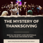 THE MYSTRY OF THANKSGIVING