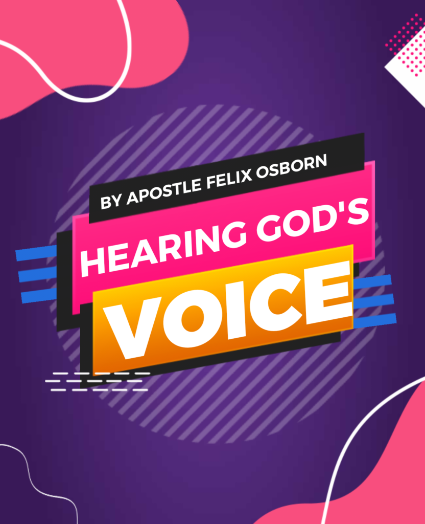 HEARING GOD’S VOICE