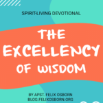 THE EXCELLENCY OF WISDOM