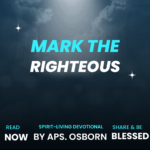 MARK THE RIGHTEOUS