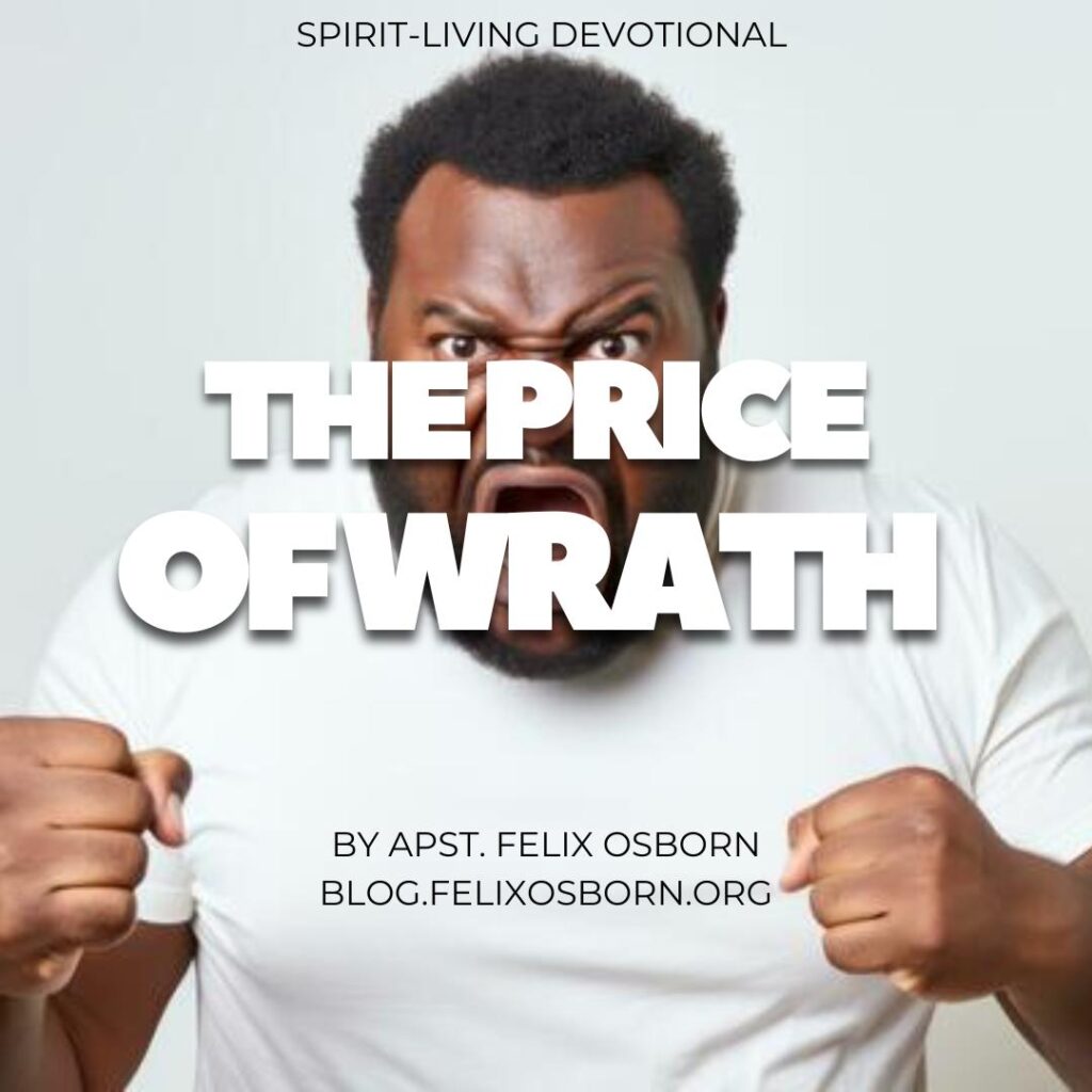 THE PRICE OF WRATH