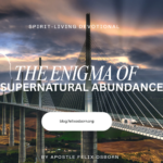 THE ENIGMA OF SUPERNATURAL ABUNDANCE