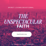 THE UNSPECTACULAR FAITH