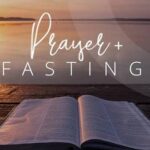 GIVING YOURSELF TO PRAYER AND FASTING.