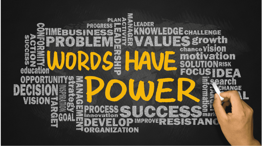 THE EFFECT OF WORDS
